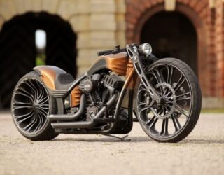 Harley Davidson, personalizuar në vepra arti (Foto/Video)