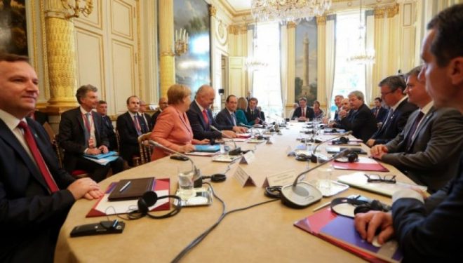 Merkel dhe Hollande e shohin Edi Ramën si lider të Ballkanit (Foto)