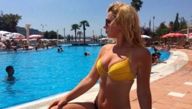 Foto shpërthyese të modeles shqiptare (Foto)