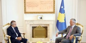 Presidenti Thaçi priti Përfaqësuesin Special të Sekretarit të Përgjithshëm të Kombeve të Bashkuara
