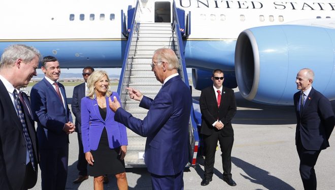 Veseli përcolli zv.presidentin Biden