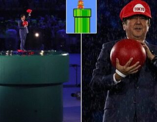Kryeministri i Japonisë maskohet si “Super Mario”