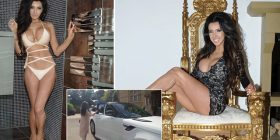 Chloe Khan paradë brenda vilës luksoze(Foto)