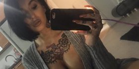 Pornostarja i heq të gjitha… për shqiptarët (Foto+18)