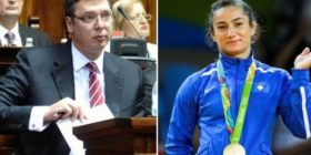 Vuçic uron Majlinda Kelmendin: Bravo, hallall të qoftë për suksesin