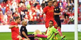 Liverpool shkatërron Barcelonën në miqësore