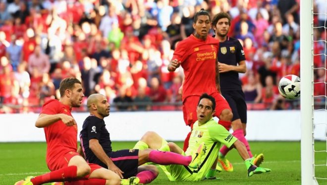 Liverpool shkatërron Barcelonën në miqësore