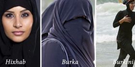 Dallimi mes Hixhab, Burkës dhe Burkinit