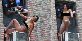 Gruaja tenton të hidhet nga kati 5-të(Foto)