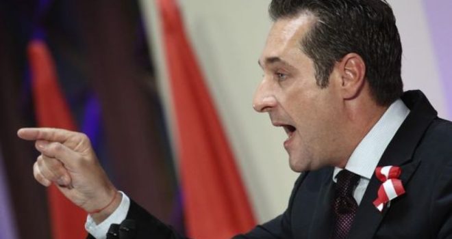 Heinz Christian Strache: Erdogani si Hitleri!