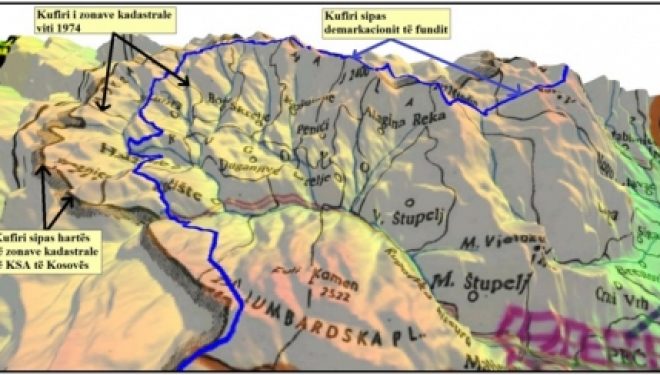 Zbulohet harta kadastrale që dëshmon tradhtinë Thaçi-Mustafa (Foto)