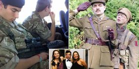 Djali i Mr. Bean, ushtarak si personazhi i të atit? (Foto)