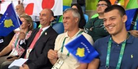 Presidenti Thaçi përcolli nga afër triumfin e Majlindës në Rio (Foto)