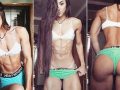 Modelja bëhet sensacion interneti sepse incizohet nga prapa duke bërë ushtrime fizike (Video +16)