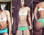 Modelja bëhet sensacion interneti sepse incizohet nga prapa duke bërë ushtrime fizike (Video +16)