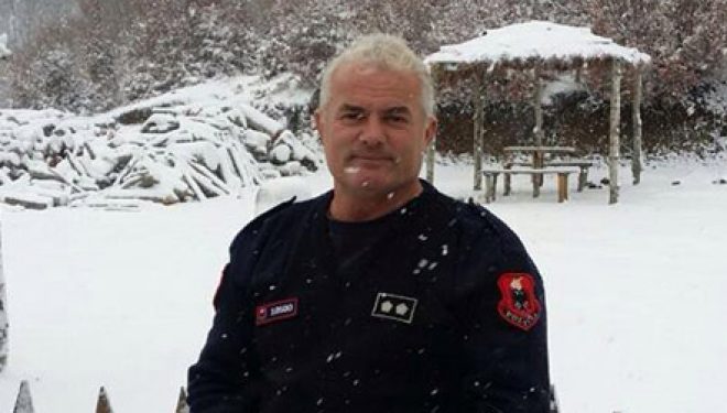 Polici i vrarë, Dëshmor i Atdheut; sot i jepet lamtumira