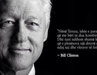 Nëna Tereze tha: President Clinton, Ibrahim Rugova është presidenti im, shpëtojeni atë dhe popullin tim (Video)