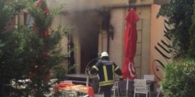 Digjet një lokal në Prishtinë
