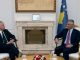 Presidenti Thaçi priti në takim lamtumirës shefin e OSBE-së, ambasadorin Schlumberger