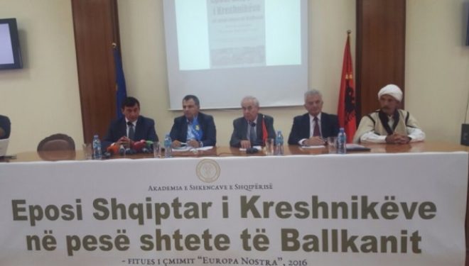 Kosova fiton çmim special për Eposin e Kreshnikëve