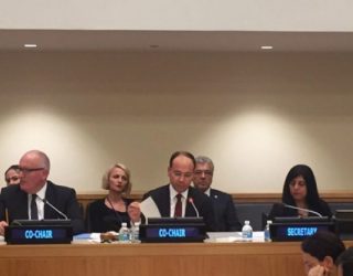 Nishani flet në OKB mbi kontratën globale për ndarjen e përgjegjësive për refugjatët