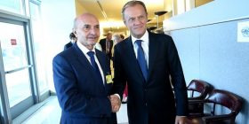 Mustafa mori përkrahjen e BE-së dhe të Amerikës për zhvillimet në Kosovë