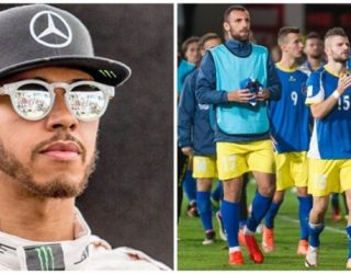 Hamilton, “tifoz” i futbollistit të Kosovës