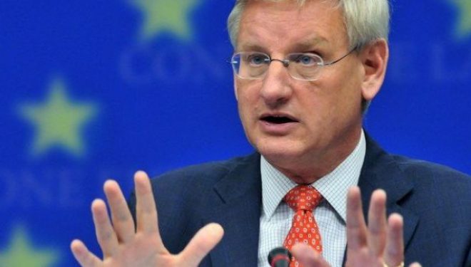 Karl Bildt: Mosratifikimi i Demarkacionit, skandaloz