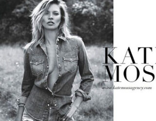 Kate Moss, me agjenci modelingu të sajën