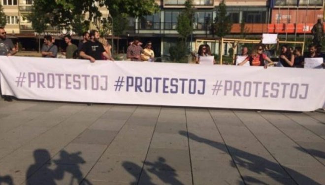 Aksion simbolik para Prokurorisë