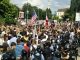 Protestuesit e VV’së e festojnë heqjen e demarkacionit nga rendi i ditës (Video)