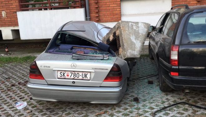 Këto dëme u shkaktuan nga tërmeti i sotëm (Foto)