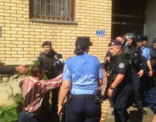 Policia po largon 130 familje nga banesat e uzurpuara në Dardani