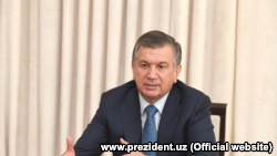 Presidenti i Uzbekistanit, Shavkat Mirziyaev.