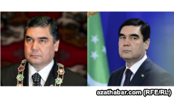 Flokët e lyera të presidentit Berdymukhamedow