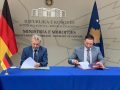 Gjermania dhe Kosova nënshkruajnë marrëveshje në mbështetje të FSK-së në vlerë prej 1 milion euro