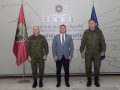 Në Ministrinë e Mbrojtjes bëhet pranim dorëzimi i detyrës së Komandantit të FSK-së nga gjeneral Rama dhe gjeneral Jashari