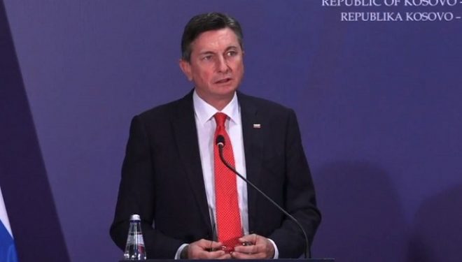 Presidenti slloven: BE-ja t’ia liberalizojë vizat Kosovës, tejkaloni mosmarrëveshjet me Serbinë