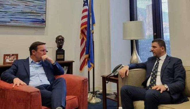 Memli Krasniqi-Chris Murphy