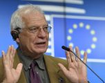 European Union foreign policy chief Josep Borrell discussed a new EU sanctions programme on Monday, but declined to say whether it would be used against any Chinese officials. Photo: AP