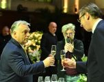 Presidenti i Serbisë, Aleksandar Vuçiq (djathtas), dhe kryeministri i Hungarisë, Viktor Orban Foto: FB