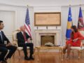 NATO dhe partneriteti me SHBA-në në fokus të takimit të Haxhiut me kongresistët amerikan
