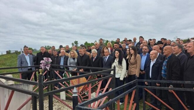 OVL-UÇK përkujton Tahir e Nebih Mehën në 45 vjetorin e rënies së tyre
