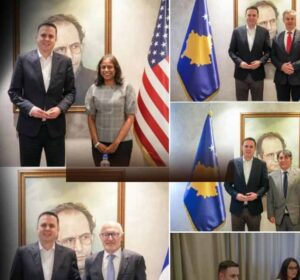 Abdixhiku për takimet me ambasadorët: Kosova ka nevojë për miqësi të forta