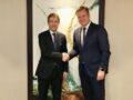 Hoxha takon Sorensenin: Dialogu, rruga e vetme për normalizimin e marrëdhënieve Kosovë-Serbi Hoxha takon Sorensenin: Dialogu, rruga e vetme për normalizimin e marrëdhënieve Kosovë-Serbi