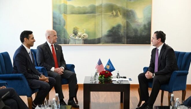 Kurti priti në takim dy kongresistë amerikanë, diskutuan për NATO-n dhe sigurinë rajonale
