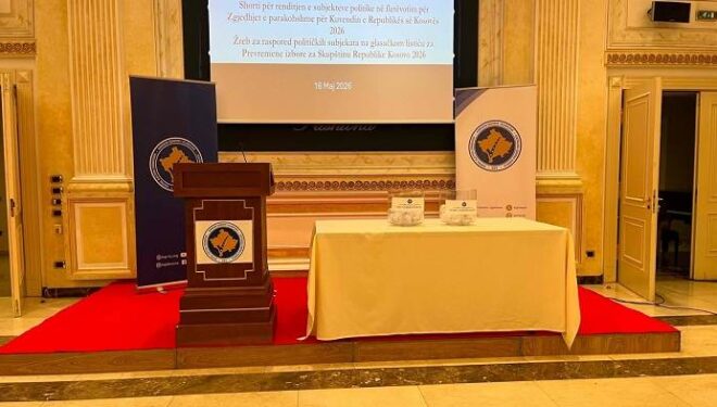 Këta janë numrat me të cilët do të garojnë partitë politike në zgjedhjet e 7 qershorit