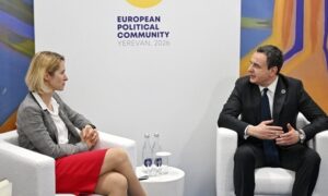 Kurti takon Kaja Kallasin në Samitin e EPC-së, diskutohet integrimi evropian dhe dialogu me Serbinë