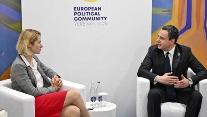 Kurti takon Kaja Kallasin në Samitin e EPC-së, diskutohet integrimi evropian dhe dialogu me Serbinë