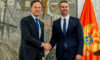 Rutte vlerëson përkushtimin e Malit të Zi për paqen në Ballkan